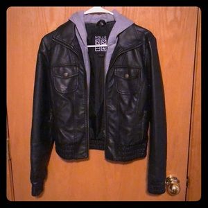 PACSUN faux leather jacket